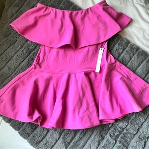 ❗️FINAL PRICE Ruffle Drop Waist Pink Dress